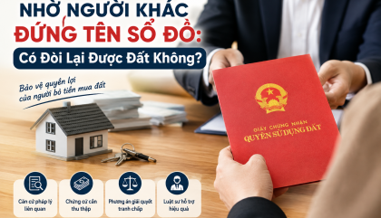 Nhờ Người Khác Đứng Tên Sổ Đỏ: Có Đòi Lại Được Đất Không?